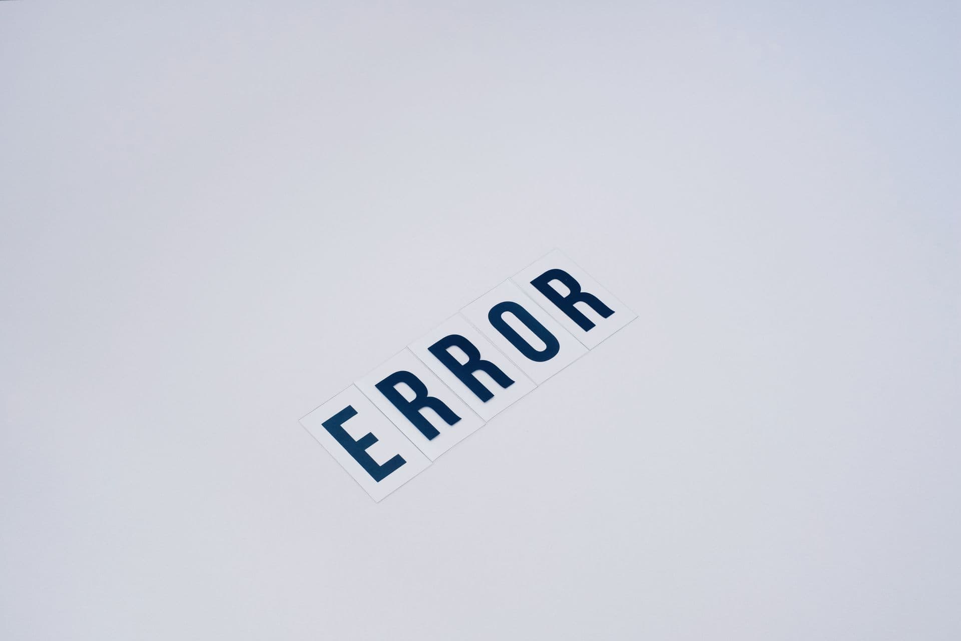 immagine errore